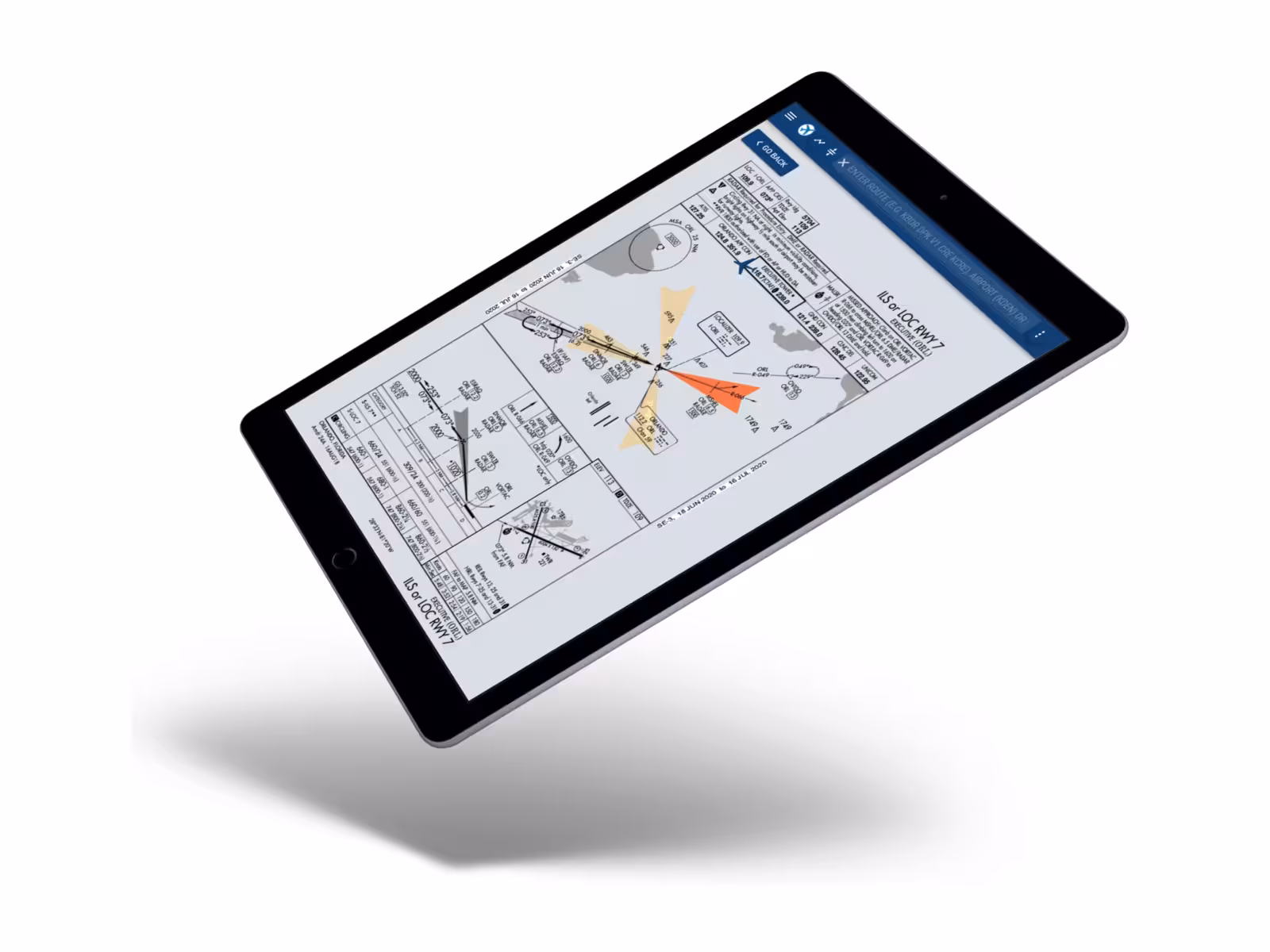 Geo-referenced Approach Plates and Airport Diagrams
